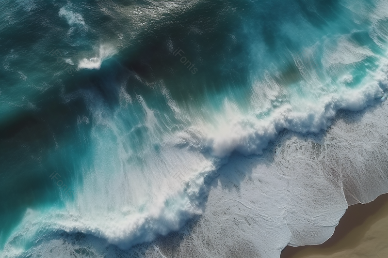 清透干净海浪海边沙滩高清摄影,高清,摄影图,摄影图片,图片大全,摄影图免费下载